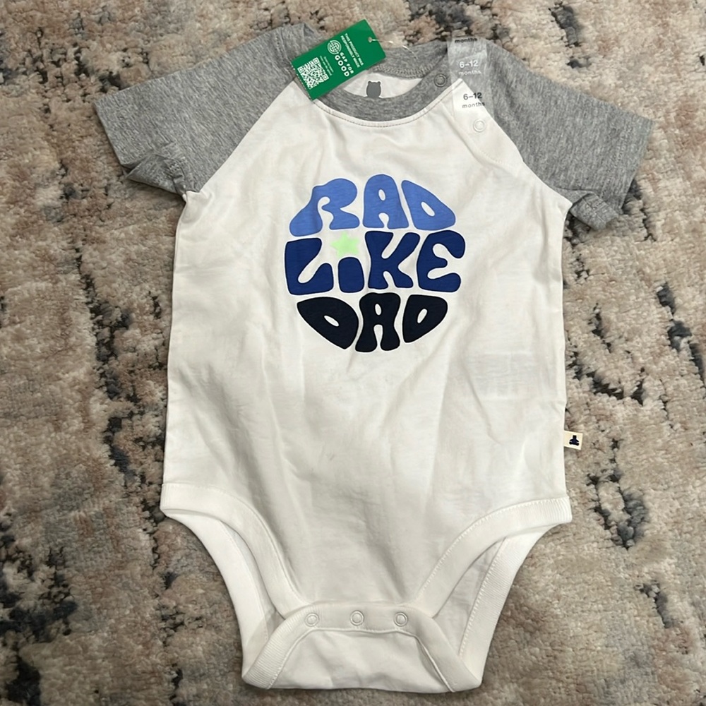 NWT Baby Gap 'Rad Like Dad' Onesie (6-12M)